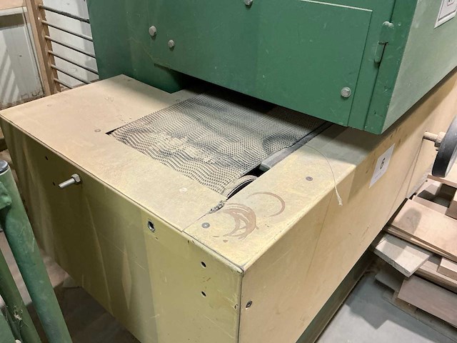 1996 vangroenweghe f-300-2ks breedbandschuurmachine - afbeelding 3 van  8