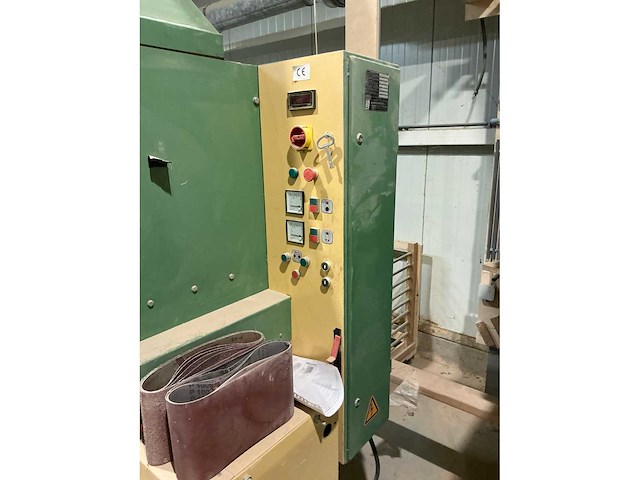 1996 vangroenweghe f-300-2ks breedbandschuurmachine - afbeelding 5 van  8