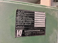 1996 vangroenweghe f-300-2ks breedbandschuurmachine - afbeelding 8 van  8