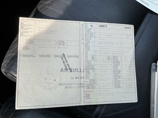 1996 volkswagen golf vr6 - afbeelding 61 van  73