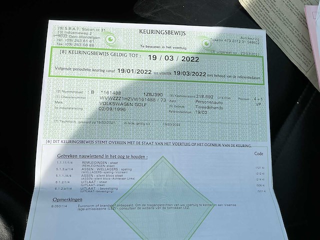 1996 volkswagen golf vr6 - afbeelding 63 van  73