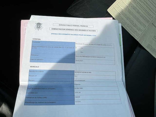 1996 volkswagen golf vr6 - afbeelding 64 van  73