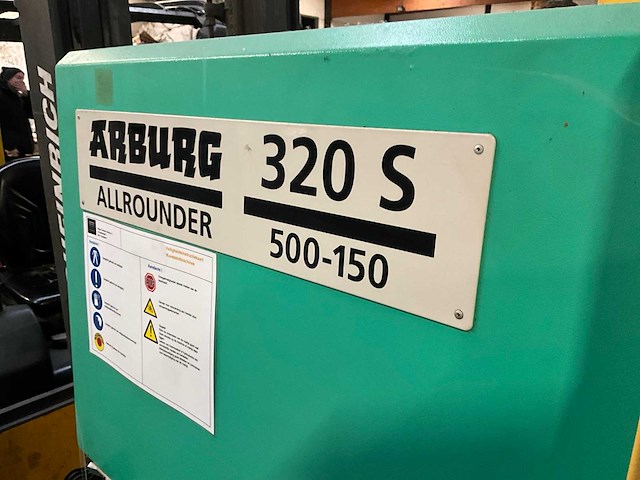 1997 arburg allrounder 320 s kunststof spuitgietmachine - afbeelding 8 van  23