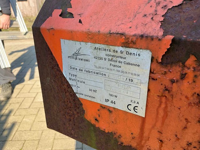 1997 atelier de saint-denis b150 betonmolen - afbeelding 8 van  8