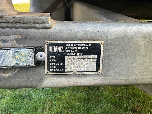 1997 branta v2000-k aanhangwagen - afbeelding 28 van  37