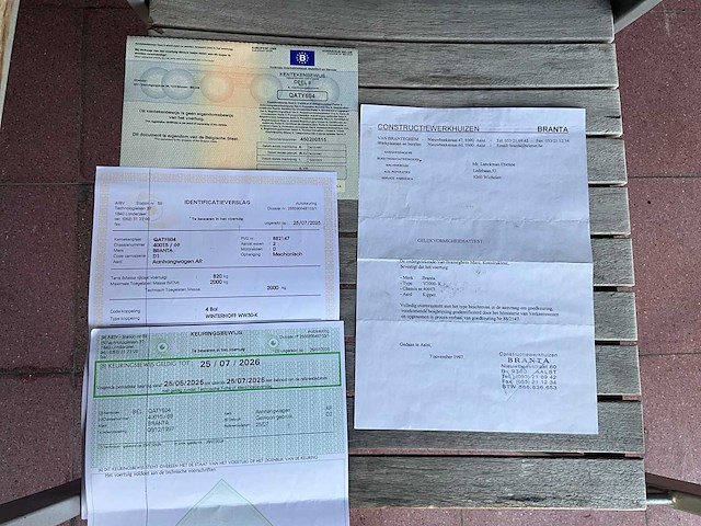 1997 branta v2000-k aanhangwagen - afbeelding 36 van  37