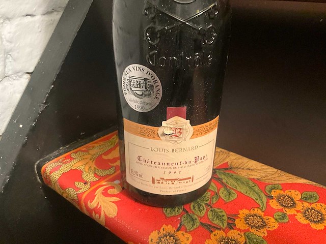 1997 chateauneuf-du-pape rode wijn - afbeelding 3 van  5