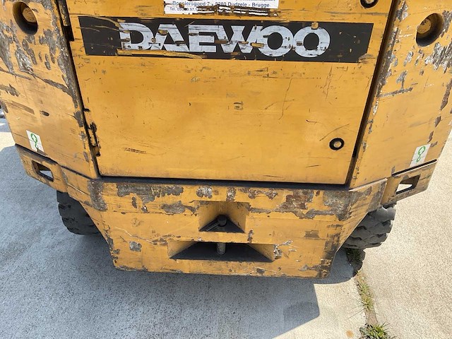 1997 daewoo b25s vorkheftruck - afbeelding 4 van  15