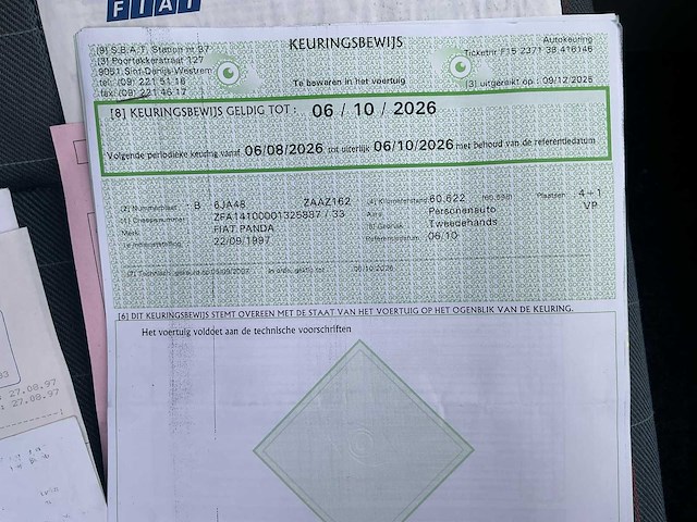 1997 fiat panda jolly - afbeelding 26 van  33