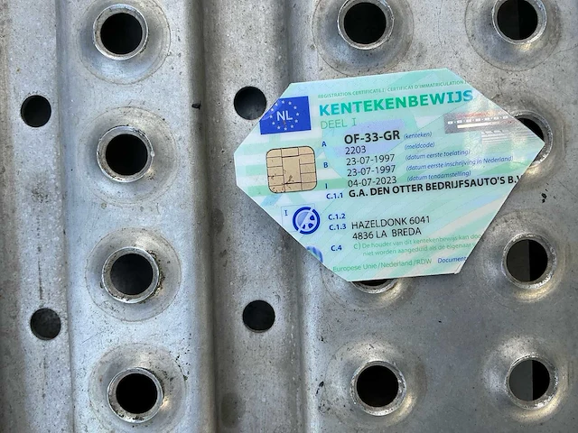 1997 groenewegen grwo1017 oplegger - afbeelding 21 van  22