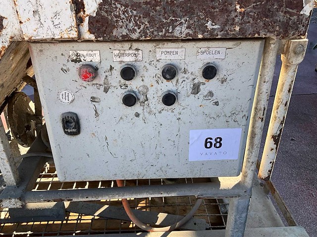 1997 hama hg4 vwp pleisterspuitmachine - afbeelding 11 van  12