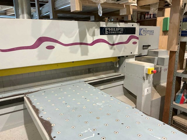 1997 homag optimat ch 04/38/38 platen opdeelzaagmachine - afbeelding 4 van  11