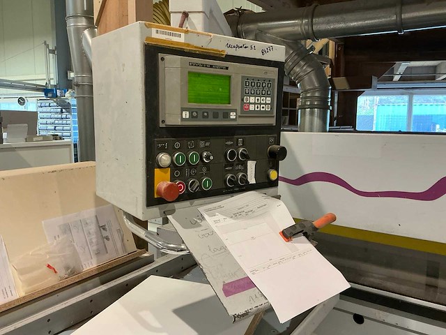 1997 homag optimat ch 04/38/38 platen opdeelzaagmachine - afbeelding 6 van  11