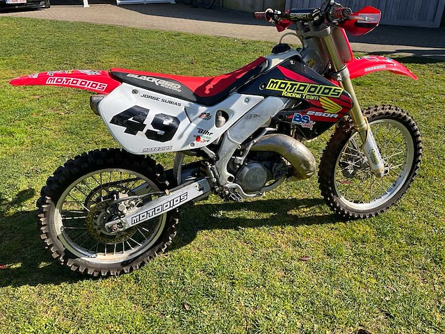 1997 honda cr250 crossmotor - afbeelding 27 van  31