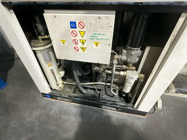 1997 ingersoll rand m15 - schroefcompressor - afbeelding 5 van  6