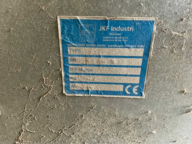1997 jkf industri / limoco h 3-l p stofafzuiginstallatie - afbeelding 13 van  15