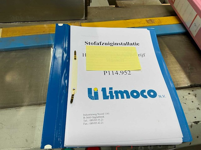 1997 jkf industri / limoco h 3-l p stofafzuiginstallatie - afbeelding 15 van  15
