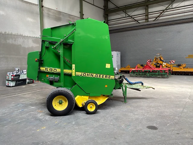 1997 john deere 590 getrokken ronde balenpers - afbeelding 15 van  20