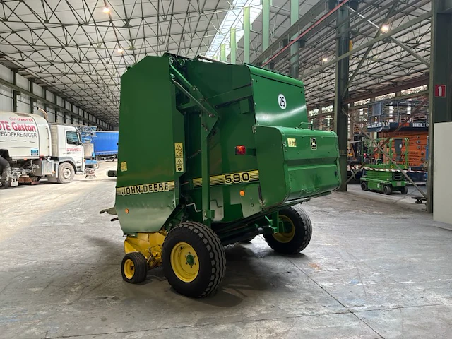 1997 john deere 590 getrokken ronde balenpers - afbeelding 18 van  20