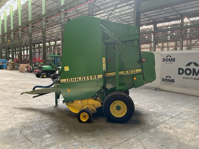 1997 john deere 590 getrokken ronde balenpers - afbeelding 19 van  20