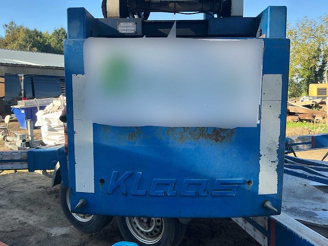 1997 klaas k16-25 mobiele aanhangwagenkraan met radiografische bediening - afbeelding 11 van  29