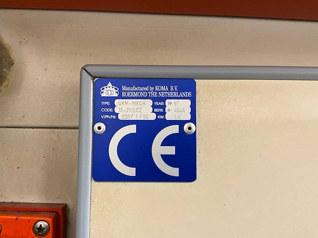 1997 koma cool line koelkamer - afbeelding 9 van  11