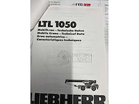 1997 liebherr ltl 1050 telescoopkraan 4wd - afbeelding 9 van  10