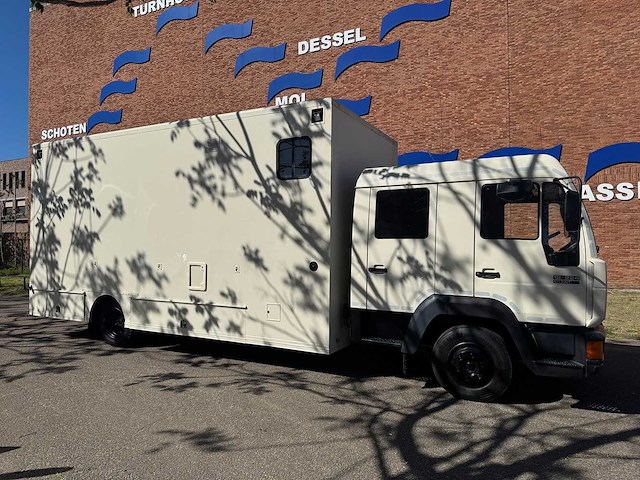 1997 man l12c - dubbele cabine - professionele paardenwagen voor 4 paarden - afbeelding 17 van  26