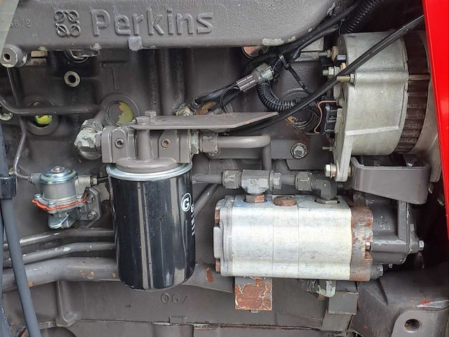 1997 massey ferguson 375 vintage tractor - afbeelding 3 van  15