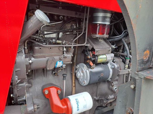 1997 massey ferguson 375 vintage tractor - afbeelding 4 van  15