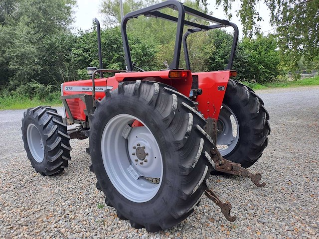 1997 massey ferguson 375 vintage tractor - afbeelding 9 van  15