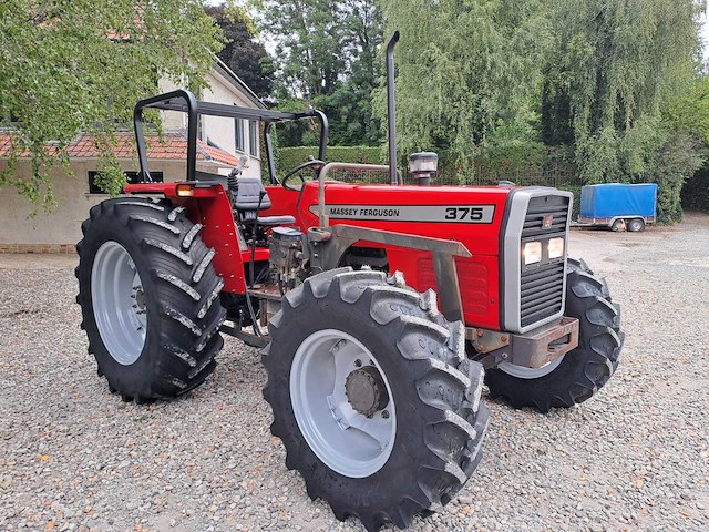1997 massey ferguson 375 vintage tractor - afbeelding 11 van  15