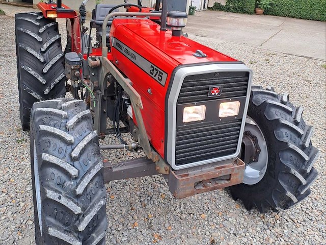 1997 massey ferguson 375 vintage tractor - afbeelding 12 van  15
