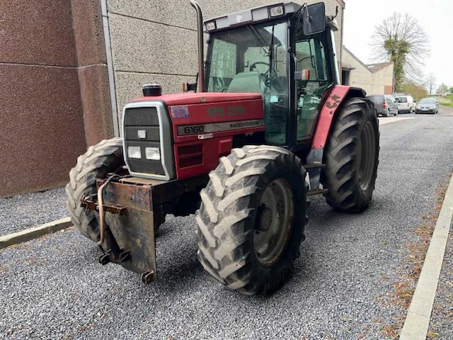 1997 massey ferguson 6160-4 massey ferguson 6160-4 – 4x4 – rollend – cab – 3-punts verbinding - afbeelding 1 van  18