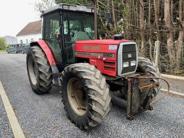 1997 massey ferguson 6160-4 massey ferguson 6160-4 – 4x4 – rollend – cab – 3-punts verbinding - afbeelding 11 van  18