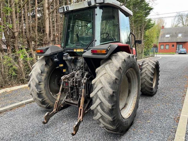1997 massey ferguson 6160-4 massey ferguson 6160-4 – 4x4 – rollend – cab – 3-punts verbinding - afbeelding 13 van  18