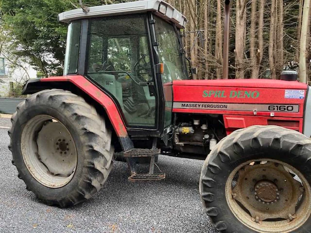 1997 massey ferguson 6160-4 massey ferguson 6160-4 – 4x4 – rollend – cab – 3-punts verbinding - afbeelding 12 van  18