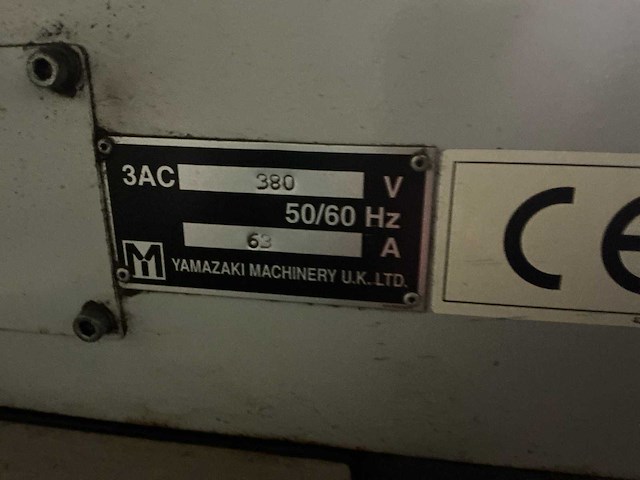 1997 mazak quick turn 20 h-p cnc-draaibank - afbeelding 3 van  13