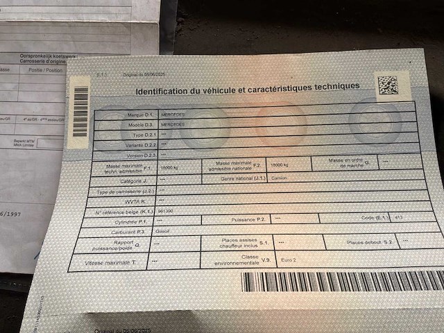 1997 mercedes-benz 1831 nrl/7.1 depanneur - afbeelding 49 van  60