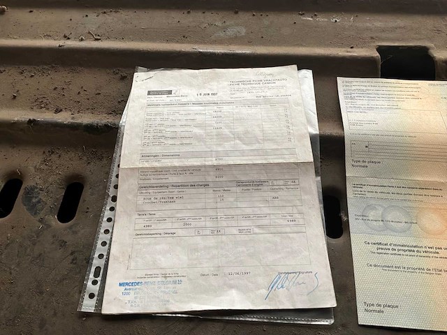 1997 mercedes-benz 1831 nrl/7.1 depanneur - afbeelding 53 van  60