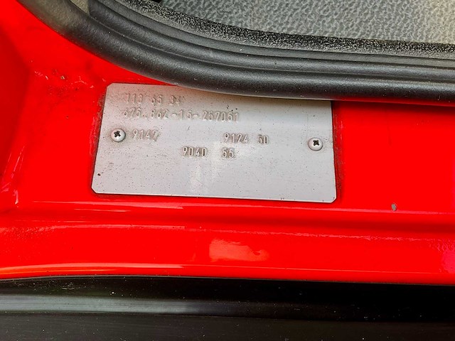 1997 mercedes-benz atego bluswagen brandweer - afbeelding 54 van  61