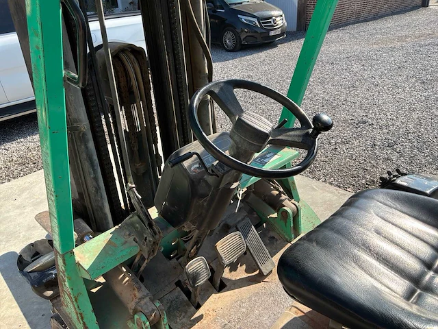 1997 mitsubishi fg25 telehandler - afbeelding 3 van  22