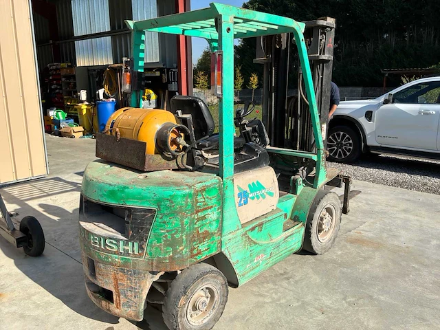 1997 mitsubishi fg25 telehandler - afbeelding 21 van  22