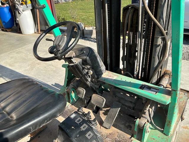 1997 mitsubishi fg25 telehandler - afbeelding 2 van  22