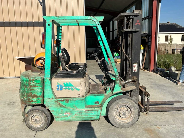 1997 mitsubishi fg25 telehandler - afbeelding 22 van  22