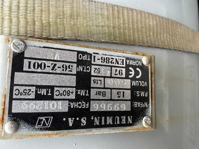 1997 neurink drukvat luchtcompressor - afbeelding 3 van  3