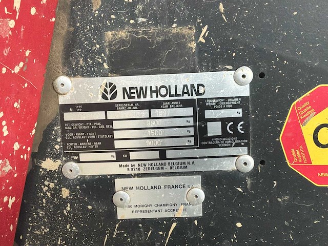 1997 new holland bale baler - afbeelding 2 van  14
