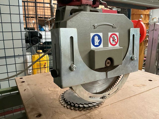 1997 omagi rn700 radiaalafkortzaagmachine - afbeelding 3 van  8