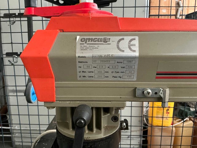 1997 omagi rn700 radiaalafkortzaagmachine - afbeelding 4 van  8