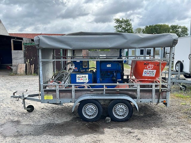 1997 pft g4 pft g4 pleistermachine met aanhangwagen en toebehoren - afbeelding 12 van  47
